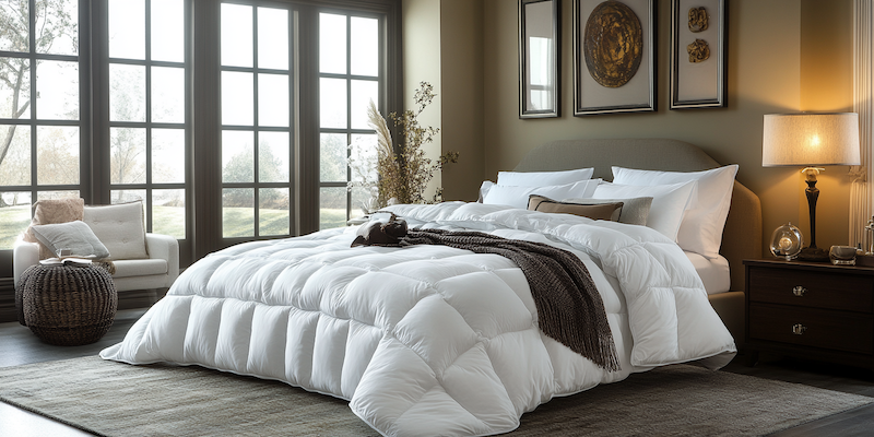 Jak pranie kołdry z pierza w pralce?