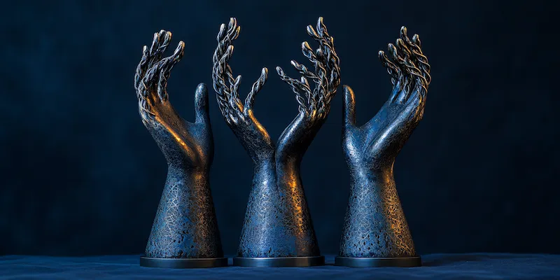 Statuetki z mosiądzu