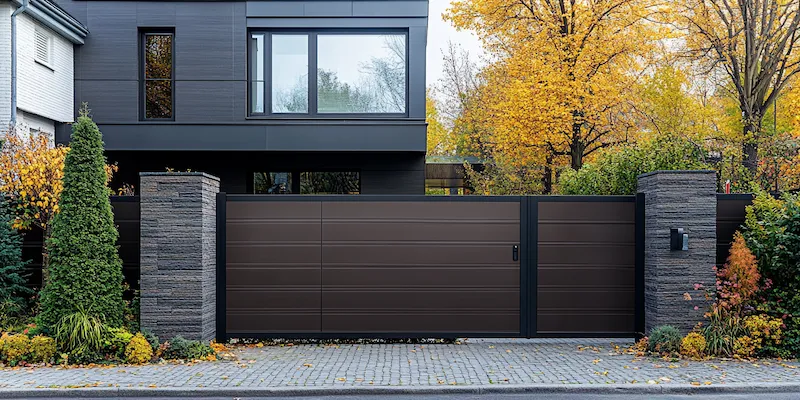 Aluminium Zaun Polen