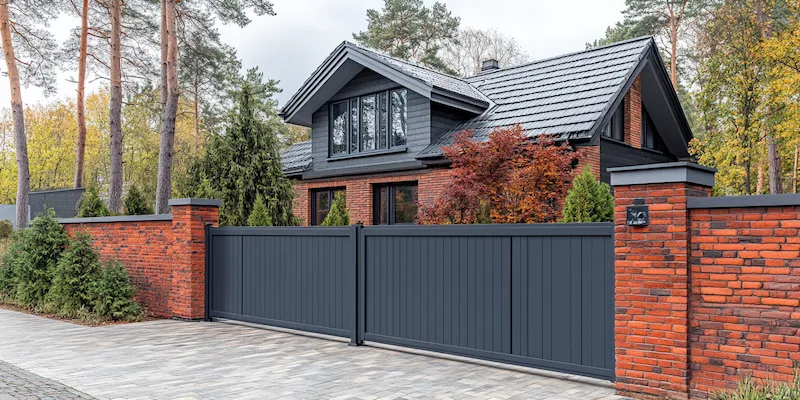 Aluminiumzaun aus Polen