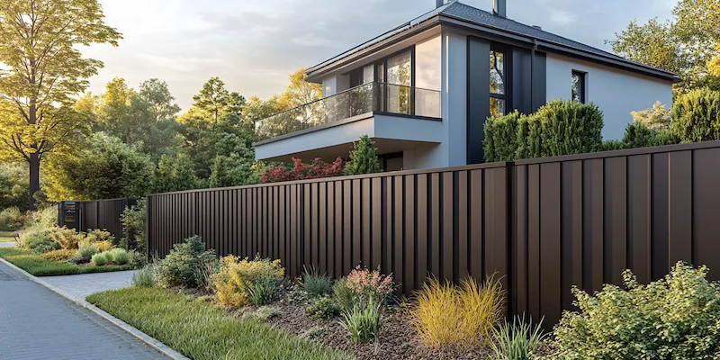 Metallzäune aus Polen mit montage